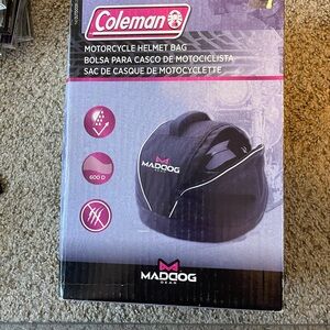 Coleman Black Motorcycle Helmet Bag